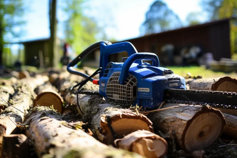Elektrisk motorsåg: effektivt och miljövänligt skogsarbete