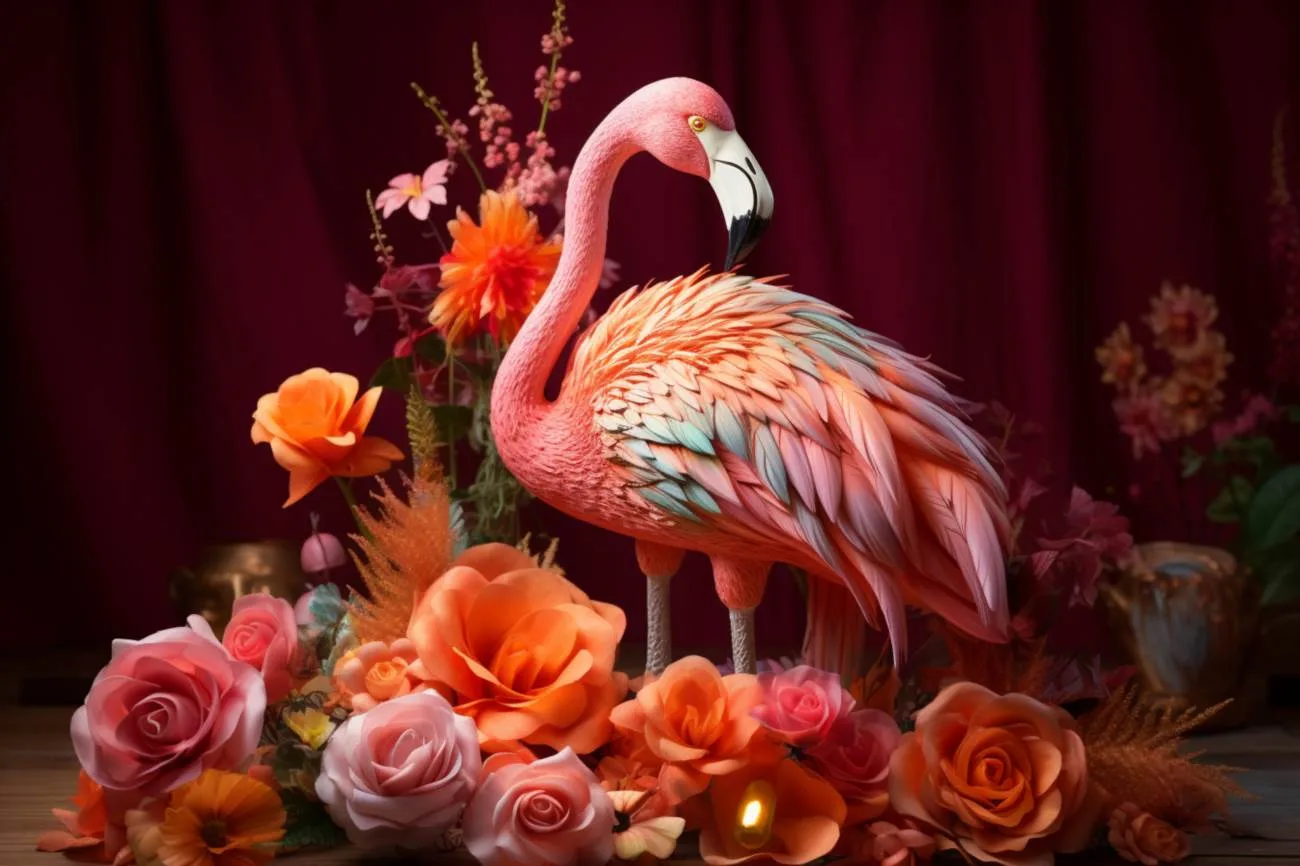Flamingo dekoration